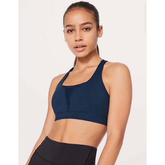 Lululemon Energy Bra Pleat It Size 6 - Picture 2 of 8